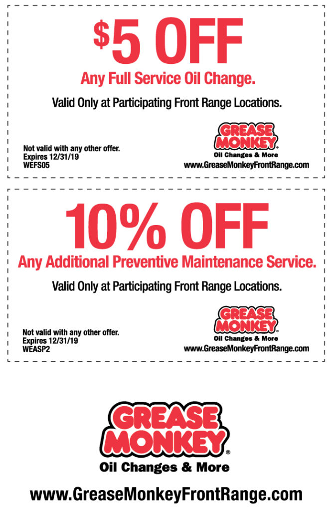 grease monkey coupons american fork